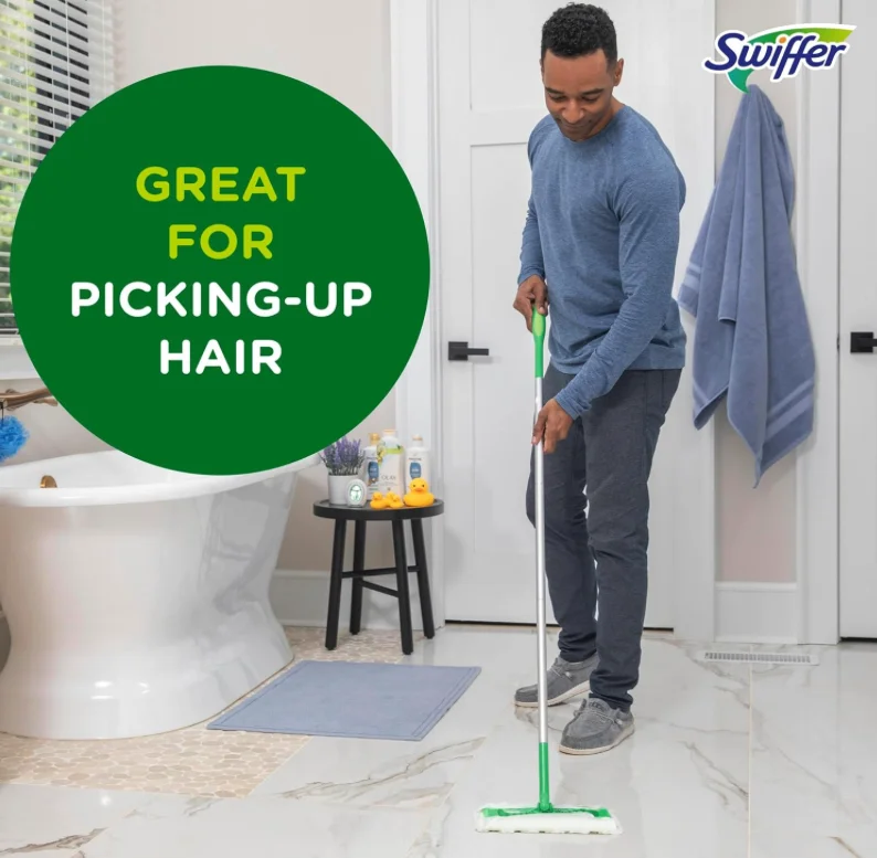 Cloth Sweeper Swiffers Sweeper Heavy-duty Multi-surface Disposable Dry Sweeping ...