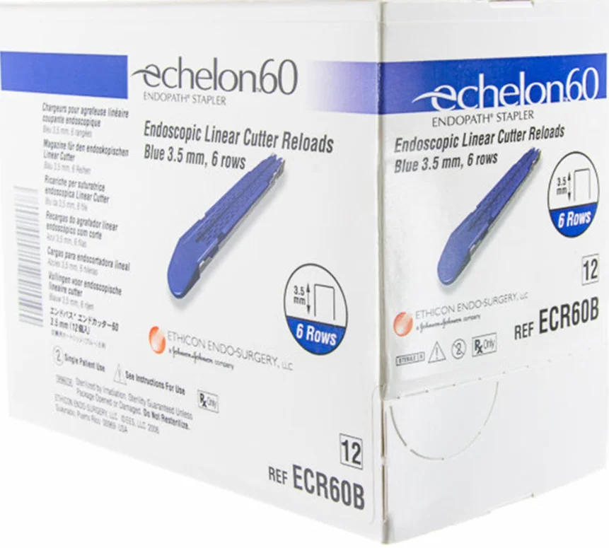 Surgical Stapling Ecr60g Echelon 60 Flex Gst Stapler Reload With