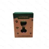 6 rolls of dark green printed garbage bags per box