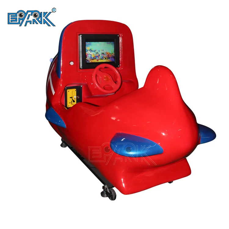 Swing Machine British Style Plane Children Coin Operated Kiddie Ride on Car Kiddie Rides