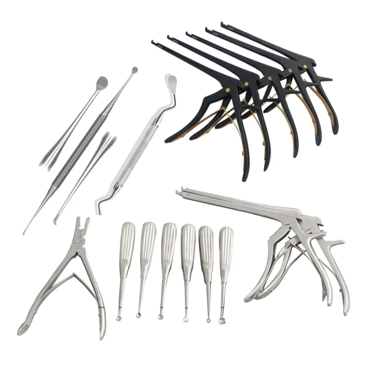 High Quality Kerrison Rongeurs Forceps Orthopedic Surgical (1,2,3,4,5mm