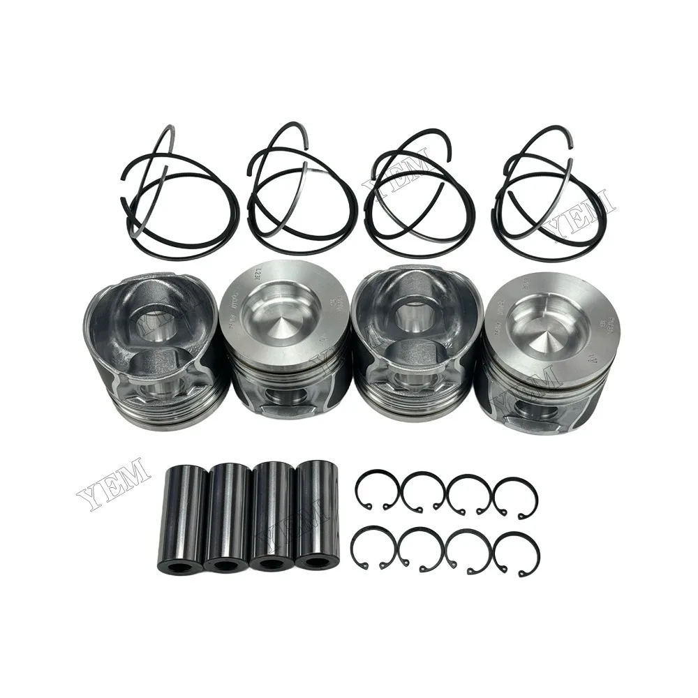 Piston Set With Rings 41794600 Fit for Deutz TD2.9L4 Engine 6