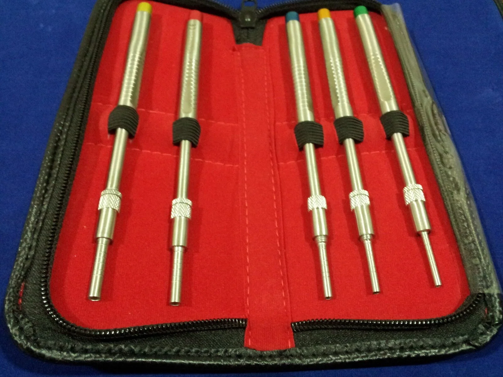 Set Of 5 O.r Grade Straight Sinus Osteotomes Dental Implant Set