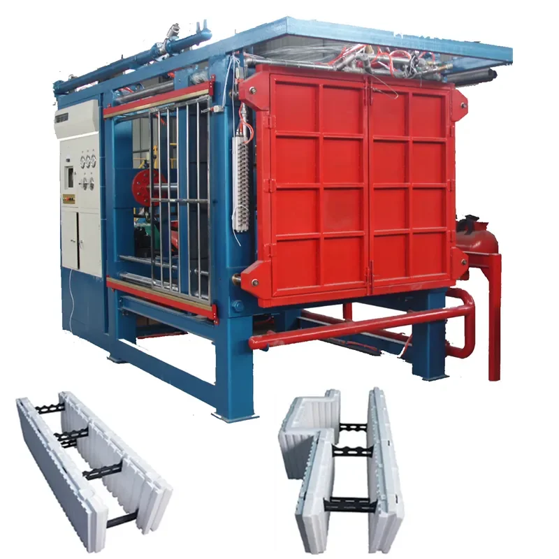 Expandable Polystyrene EPS Foam Panel Blocks Insulation Brick ICF Blocks Building System Fish Box Shape Machine EPS Foam Machine