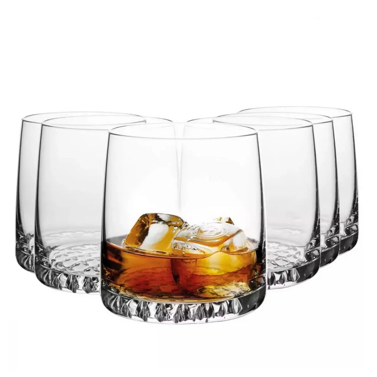 Whisky Drinking Glass 6piece Set Of Glasses 10.1 Oz (300 Ml