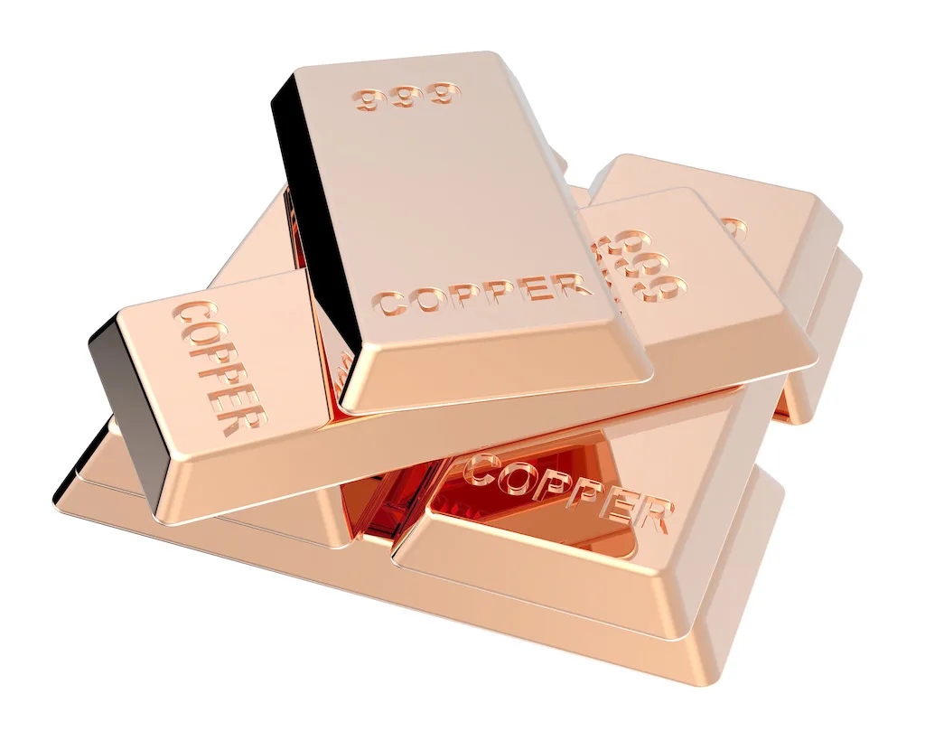 High Quality 99.99 Copper Ingot / Multiple Shaped Copper Ingots Bulk