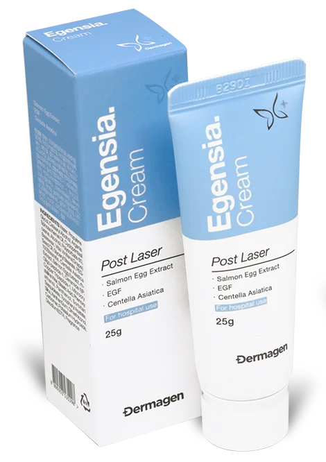 Dermagen Egensia Moisturizer Cream for Sensitive Skin Seed Oil Face Lotion with Salmon Egg Extract Centella Asiatica Extract
