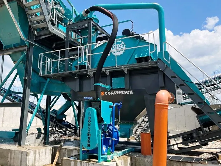 Dewatering Screen and Hydrocyclone / Sand Washing Machine