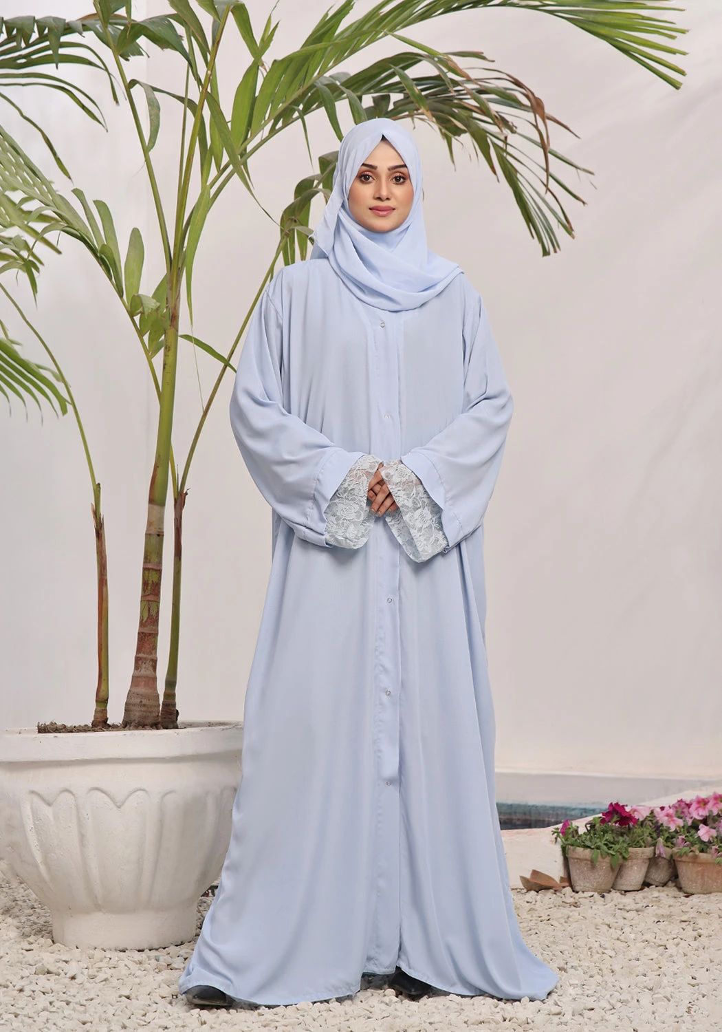 knee length dresses for ladies Men's Elegant Polyester Poplin Thobe/Jubba with Silver Detailing-Grey 2XL[+$2.99] / 56[+$4.99]