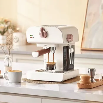 smart wifi coffee machine professional Home Coffee Machine for Cappuccino with milk Frother Semi-automatic espresso coffee maker