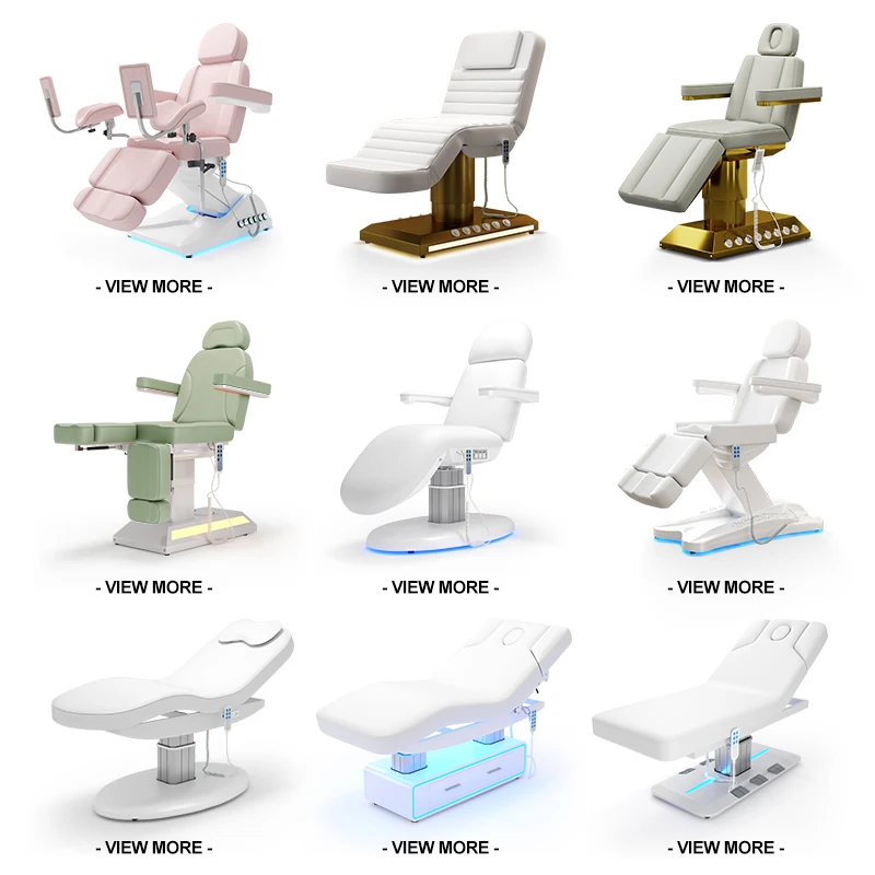 Popular Design Massage Tables and Beds Electric Massage Bed for Beauty Salon Portable Massage Table Lightweight