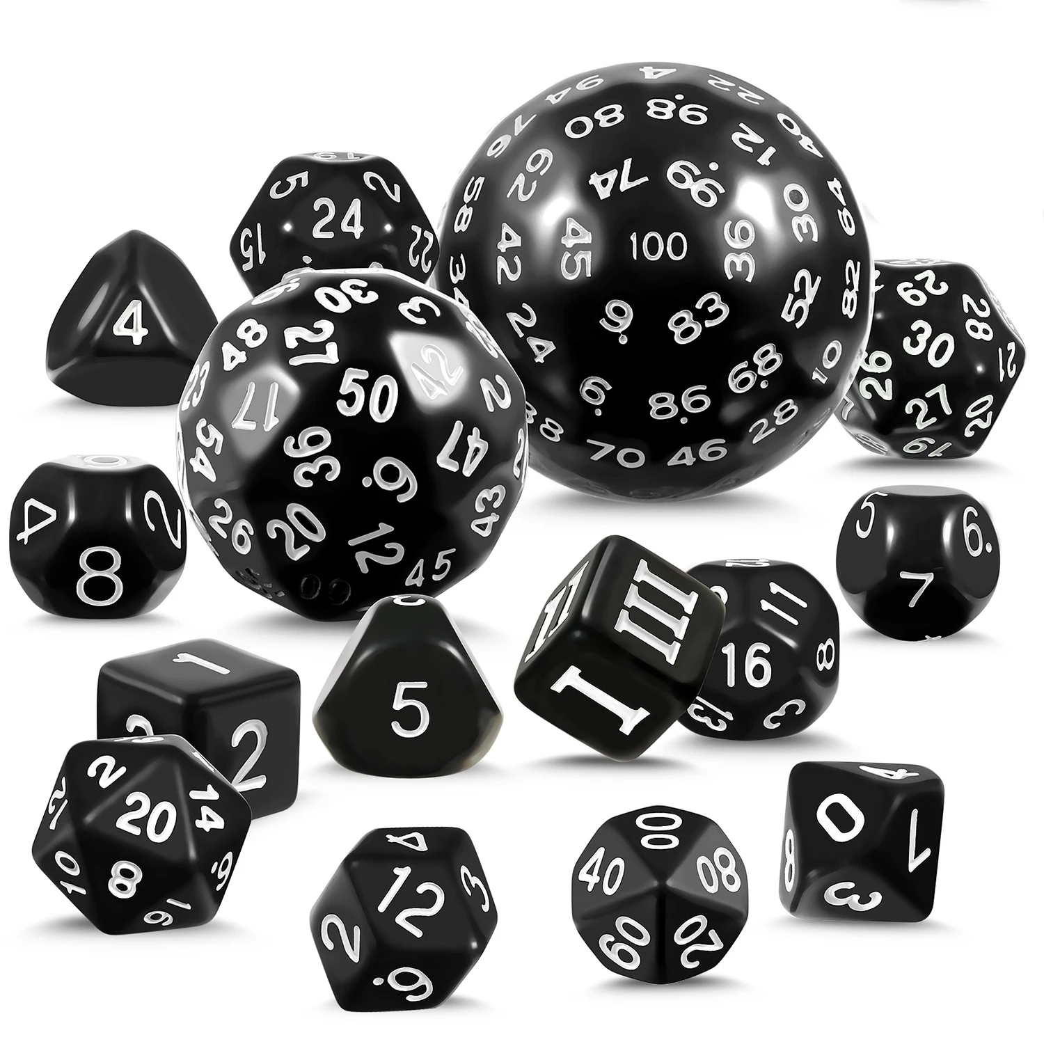 Dés en acrylique à 100 faces Family Game Entertainment Polyhedral for Dés en acrylique à 100 faces Family Game Entertainment Polyhedral for