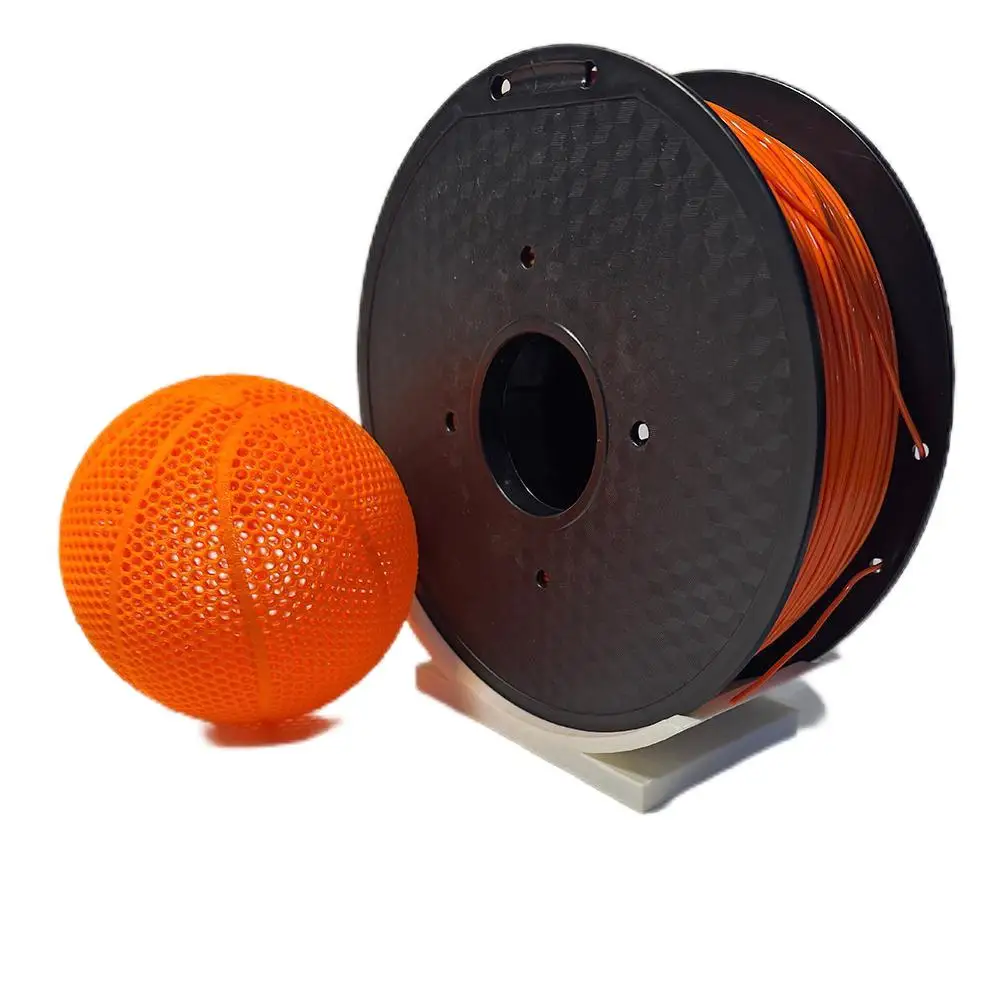 【PEBA】ダークオレンジ フィラメント 1kg×2個 Transparent PEBA 1.75mm Filament - Flexible & Durable, 0.5kg or