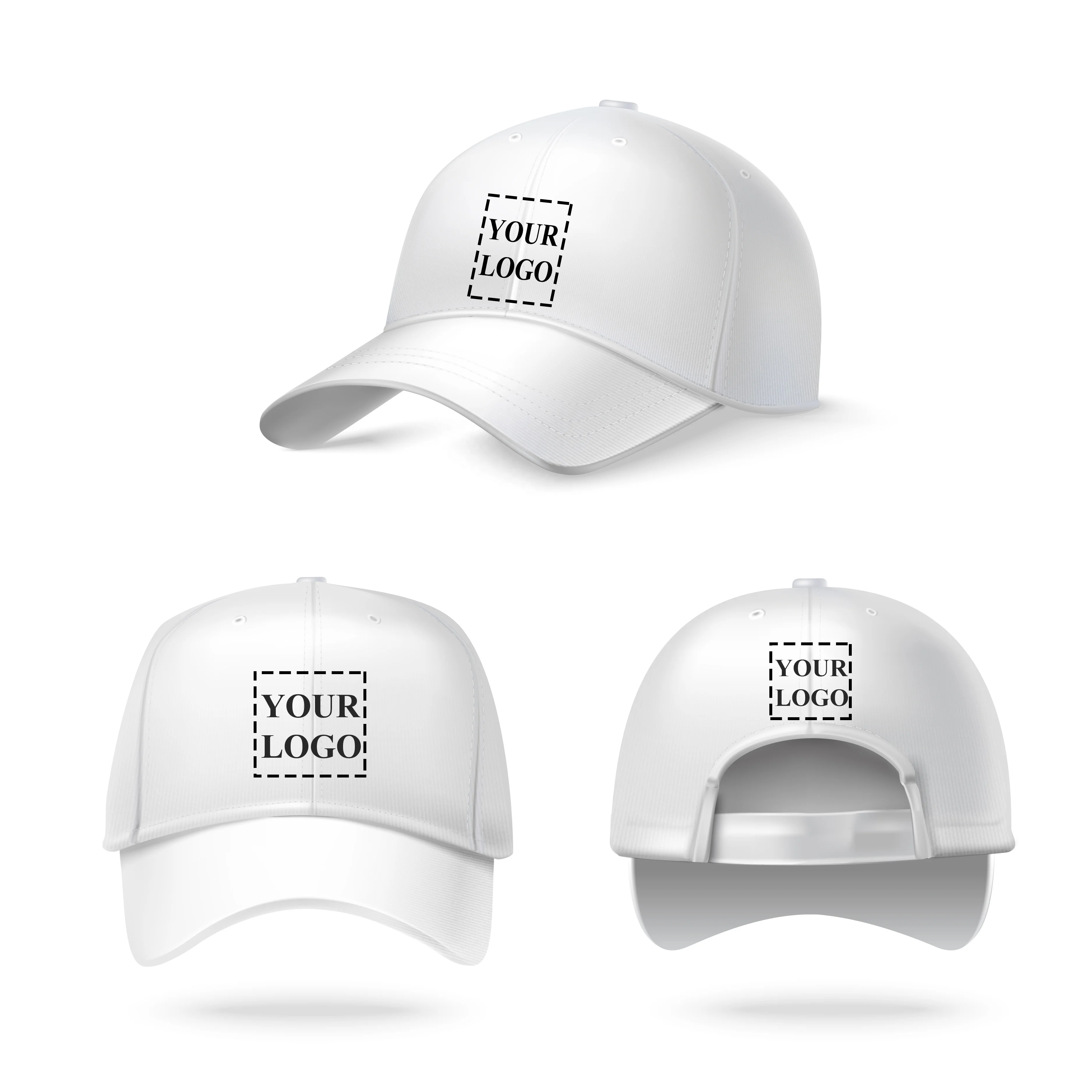 High Quality 100 Cotton Custom Baseball Hat Men Embroidery Baseball