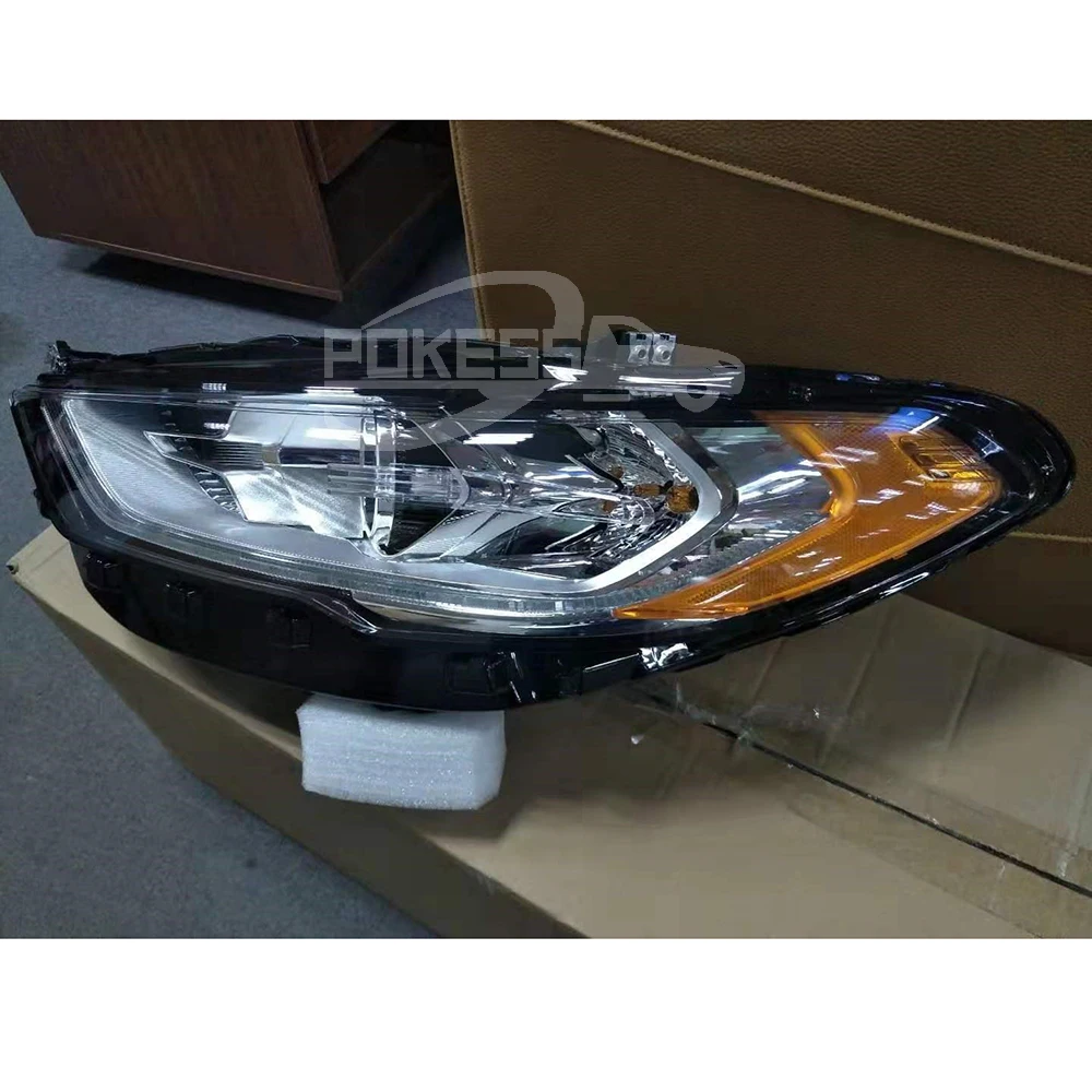 For Ford Mondeo Headlights Scheinwerfer HS7Z13008E HS7313W030AH Headli... — 4