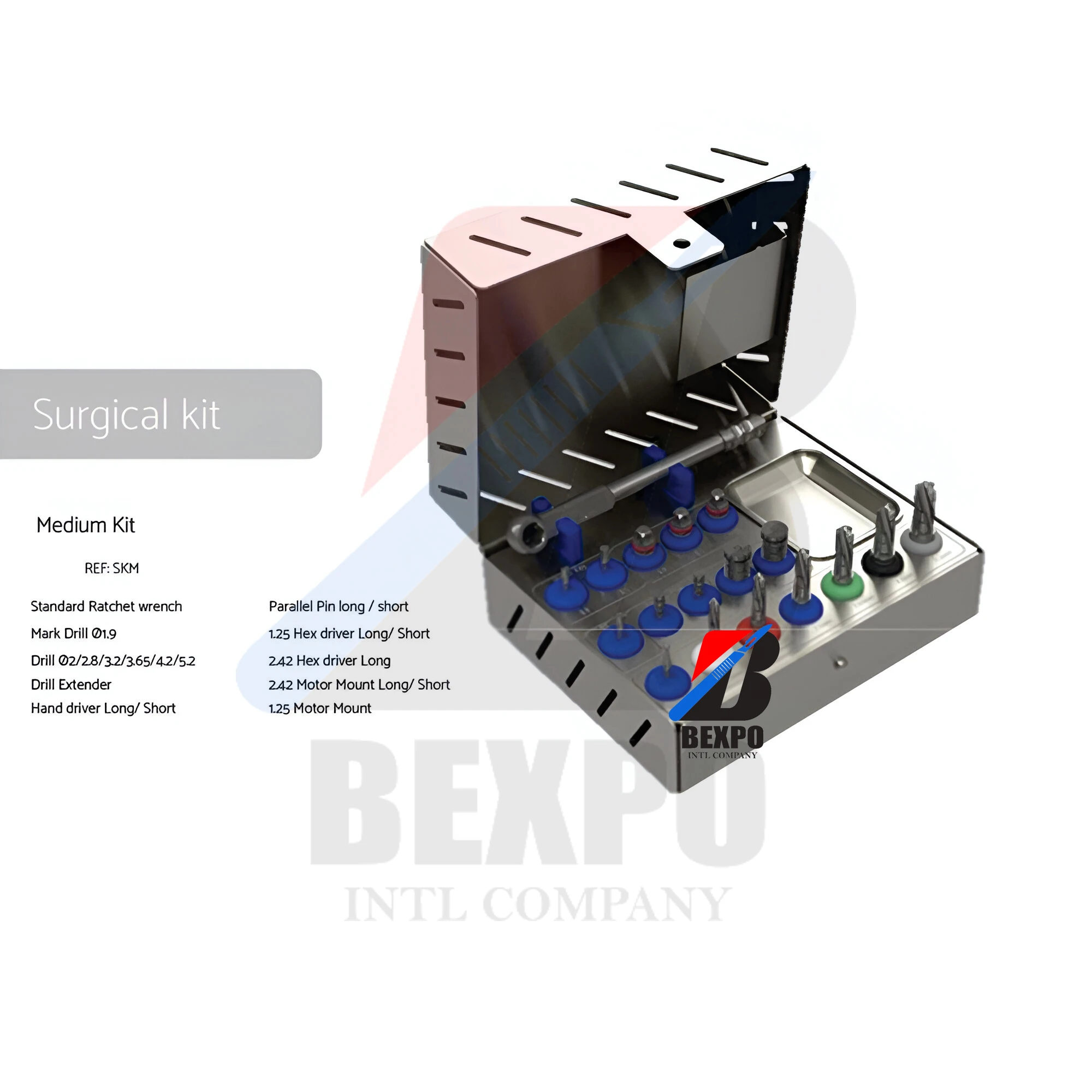 Titanium Alloy Advanced SLA Interface Treatments Surgical Dental Implants Bone Level Implant for Dental Clinics