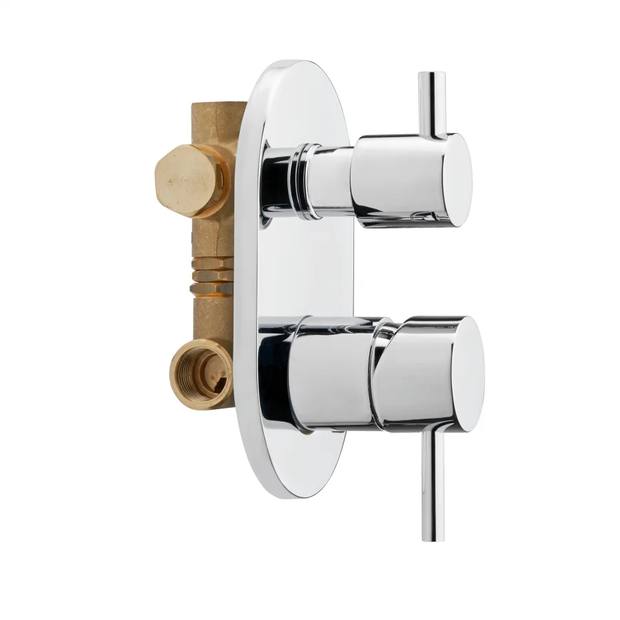 Shower Mixer Installed View