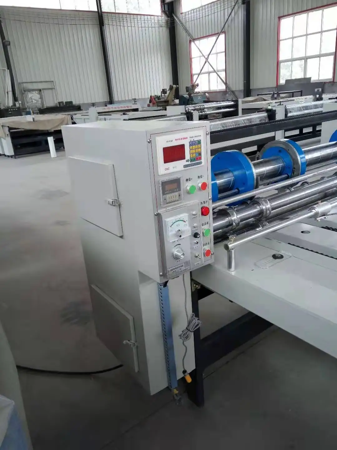 Creasing Box Production Corrugated Cardboard Rotary Box Slotter Creasing Machine - Semi ...
