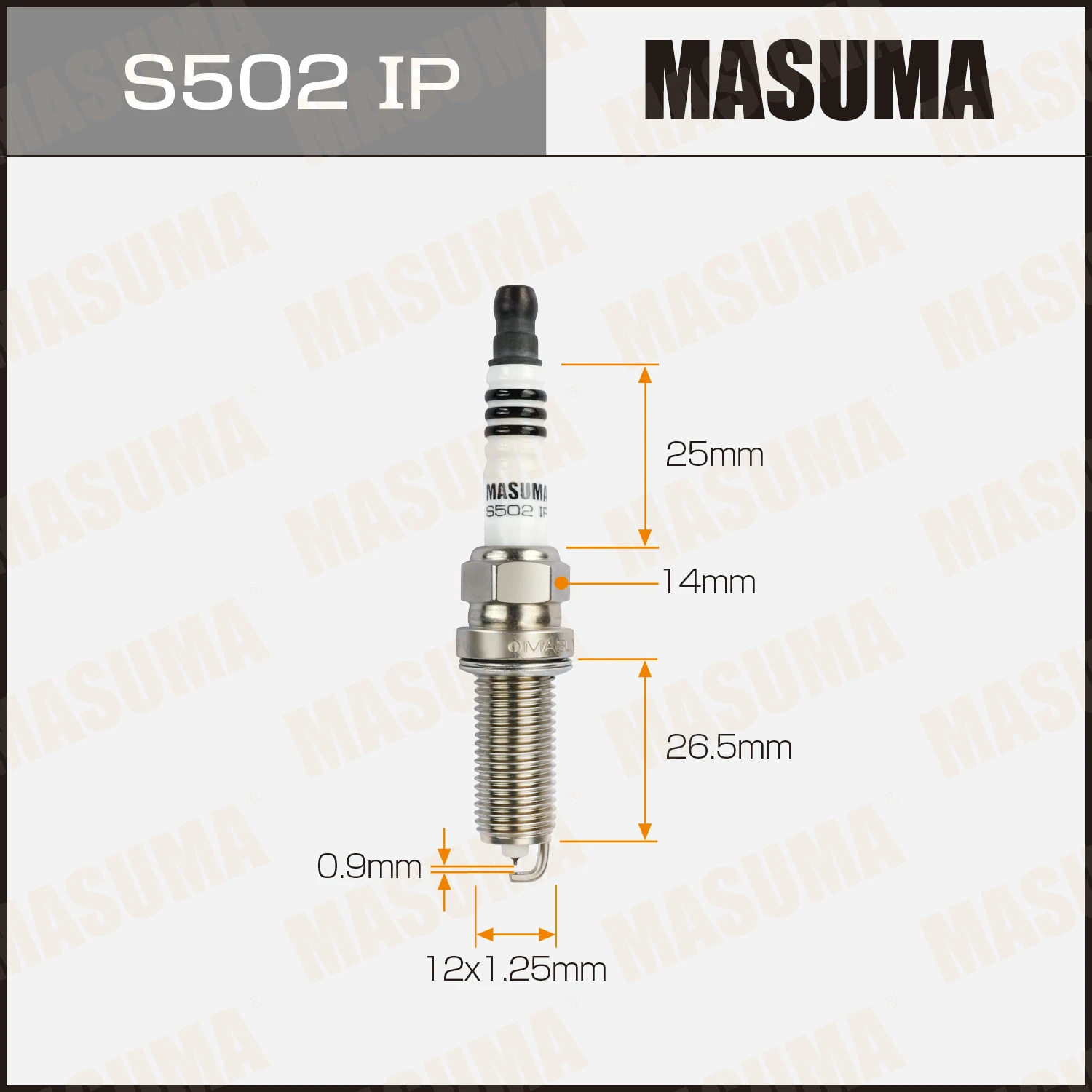 Japan MASUMA S502IP Platinum iridium Spark Plug ILKAR7-B11