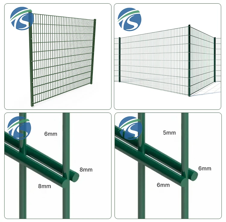 High Strength 868 Double Wire Fences by Shitai - Secure