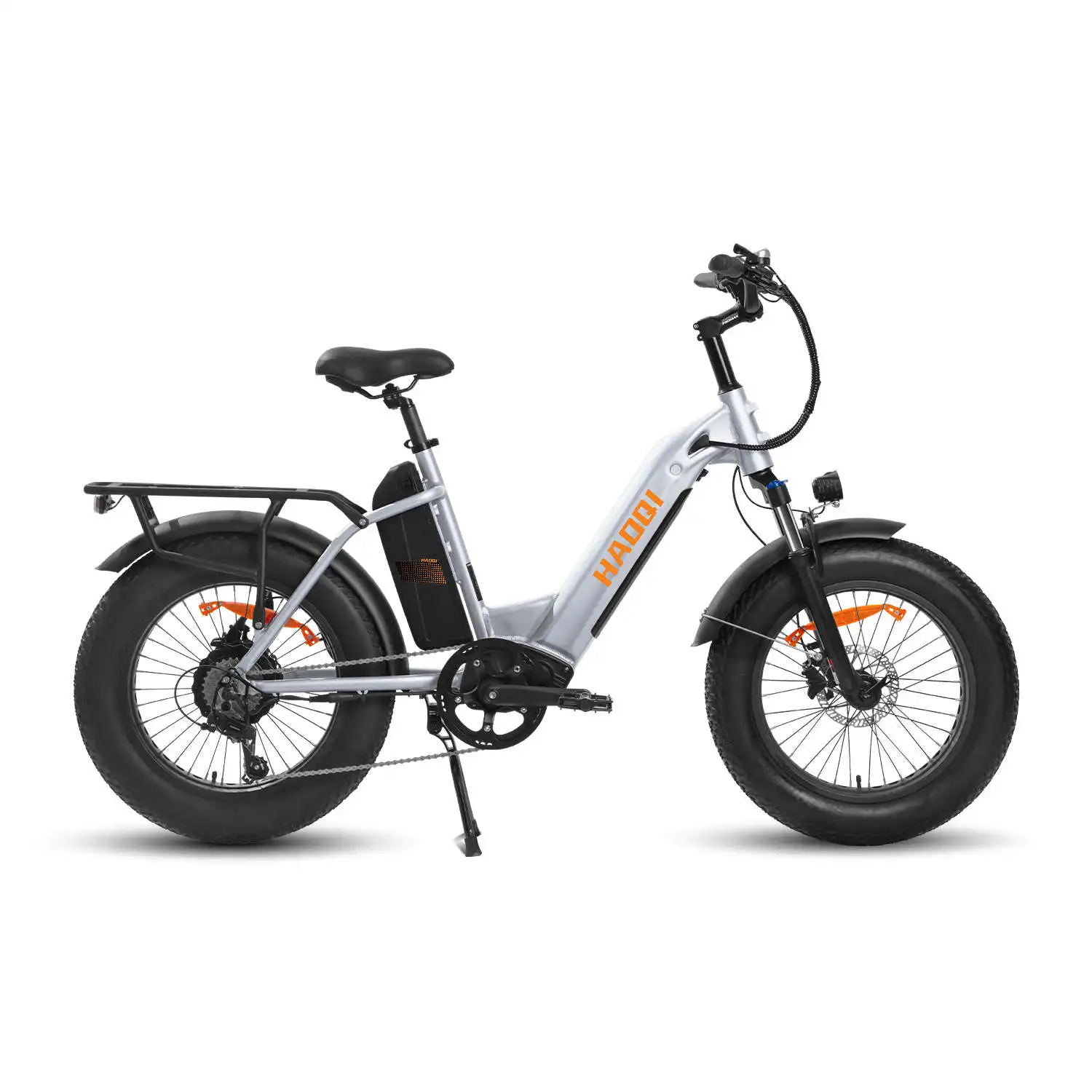 HAOQl 2.0 Antelope Dual-Akku Elektro-Lastenrad mit Lasten für den Stadtverkehr
