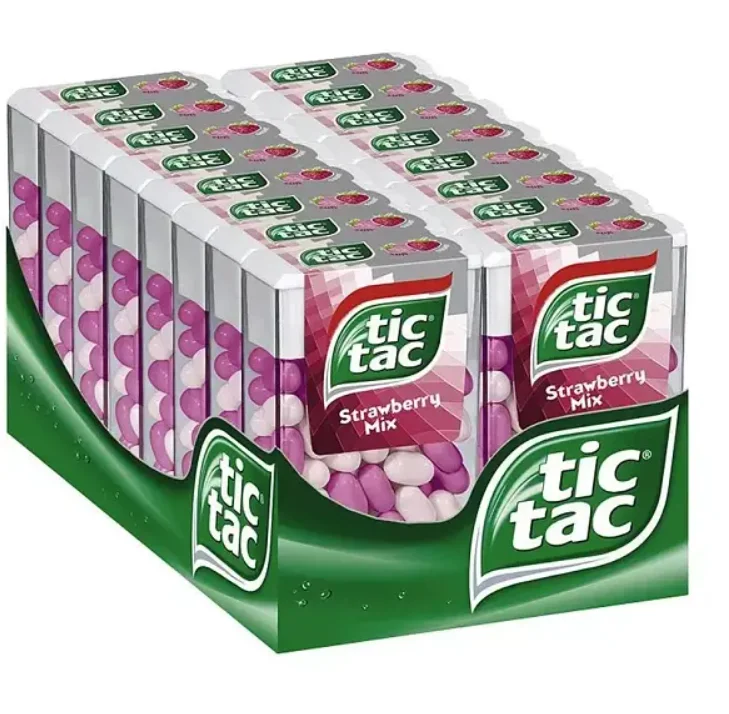 Tic Tac Box With Mini Boxes Each Grams Artificially Flavoured