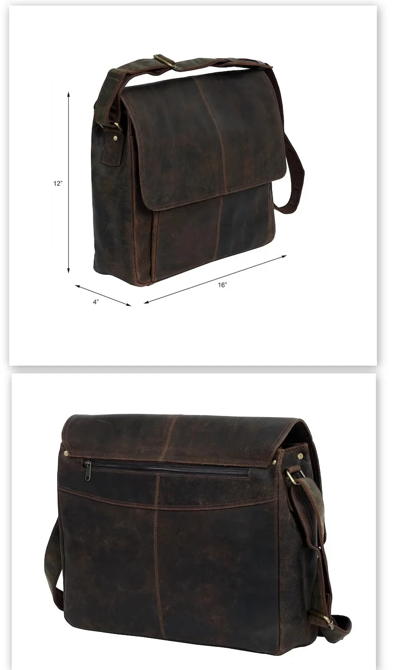 Mens Leather Messenger Bag Mens Leather Messenger Briefcase Buy