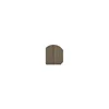 Chrome Frame - Walnut Canaletto Shell