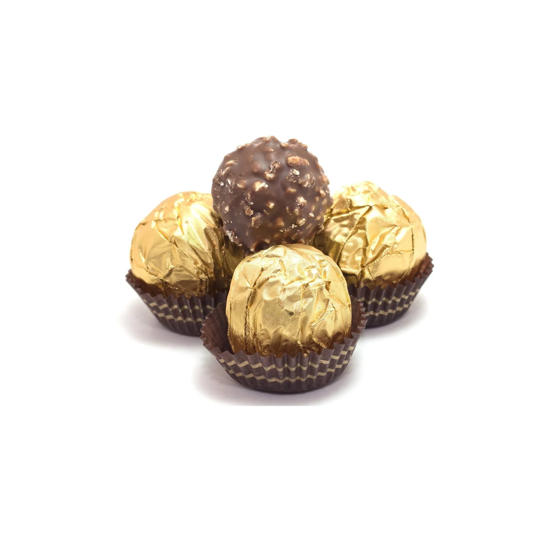 Ferrero Rocher Fine Hazelnut Milk Chocolate,24 Count,Chocolate Candy ...