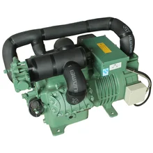 63.5m3/h 31.8m3/h Bitzer Inverter Compressor Two Stage Refrigerant Ac Semi-hermetic Air Compressor Manufacturer