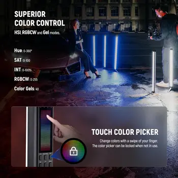 NEEWER TL60  RGB 20W Tube Light Stick product image