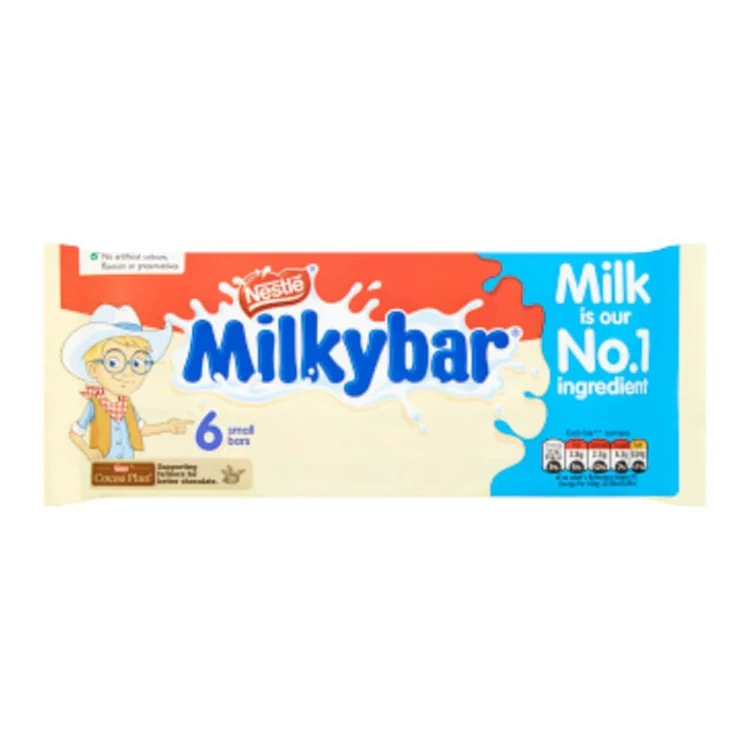 Milky Bar Chocolate Candy Bar Whit Chocolate Milkybar 90g Chocolat