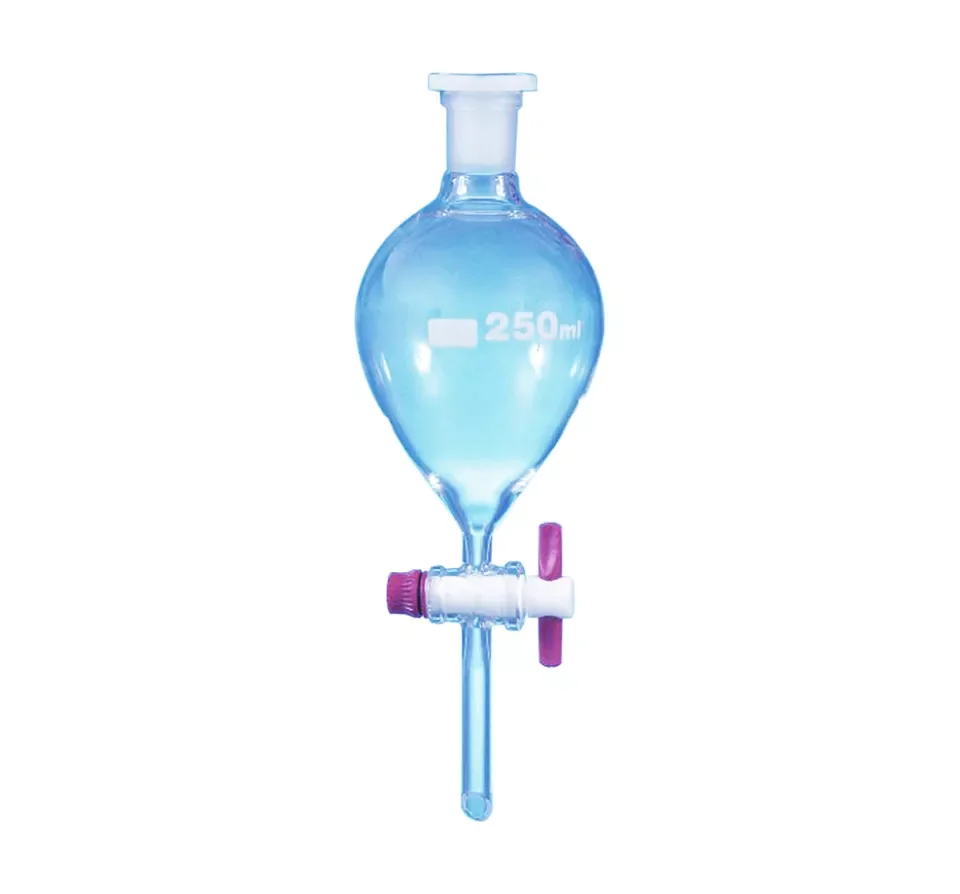 Pear Shaped Separatory Funnel Manufacturer Supplier And Exporter Of Separatory Funnel Chemical