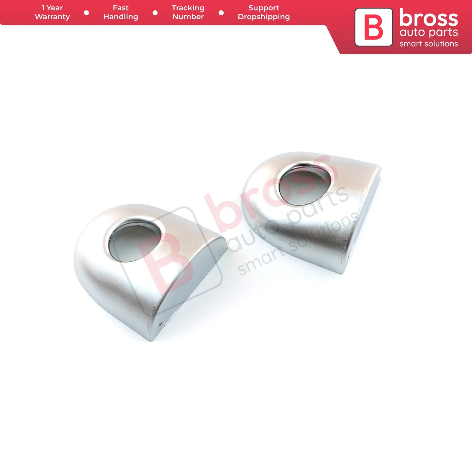 Capa de Fechadura de Chave para Manípulo de Porta Esquerdo e Direito  BDP577-1 com Furo Cor Prata para Megane Scenic Laguna 2 3 Primera P12  Espace 4, image size:1600x1600