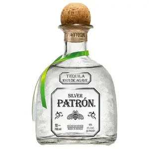 Patrons Silver Tequila 750ml 40% ABV Premium Spirits Discount Price with Pump Sprayer Seal Buy Now!
