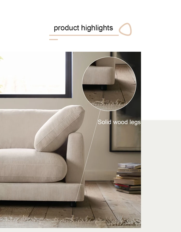 Modern Simplicity Furniture Living Room Sectional Sofa Luxury Soft 2