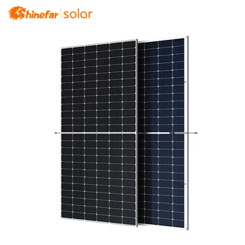 Bifacial Topcon 580w N Type Solar Panel 16bb Monocrystalline Silicon ...