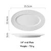 14" Oval Plate