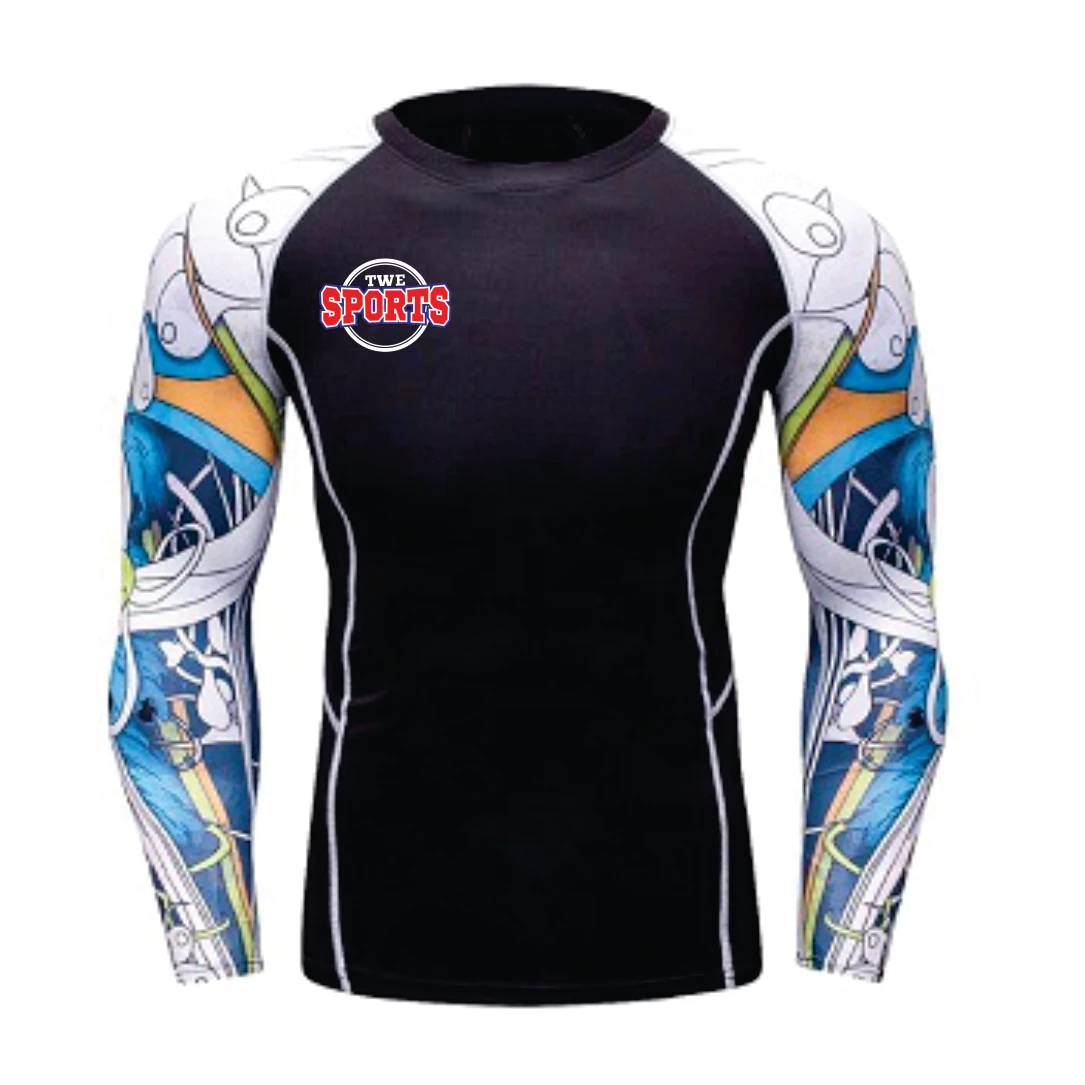 Custom Sublimation Designs Rash Guard Whole Sales Cheap High Quality