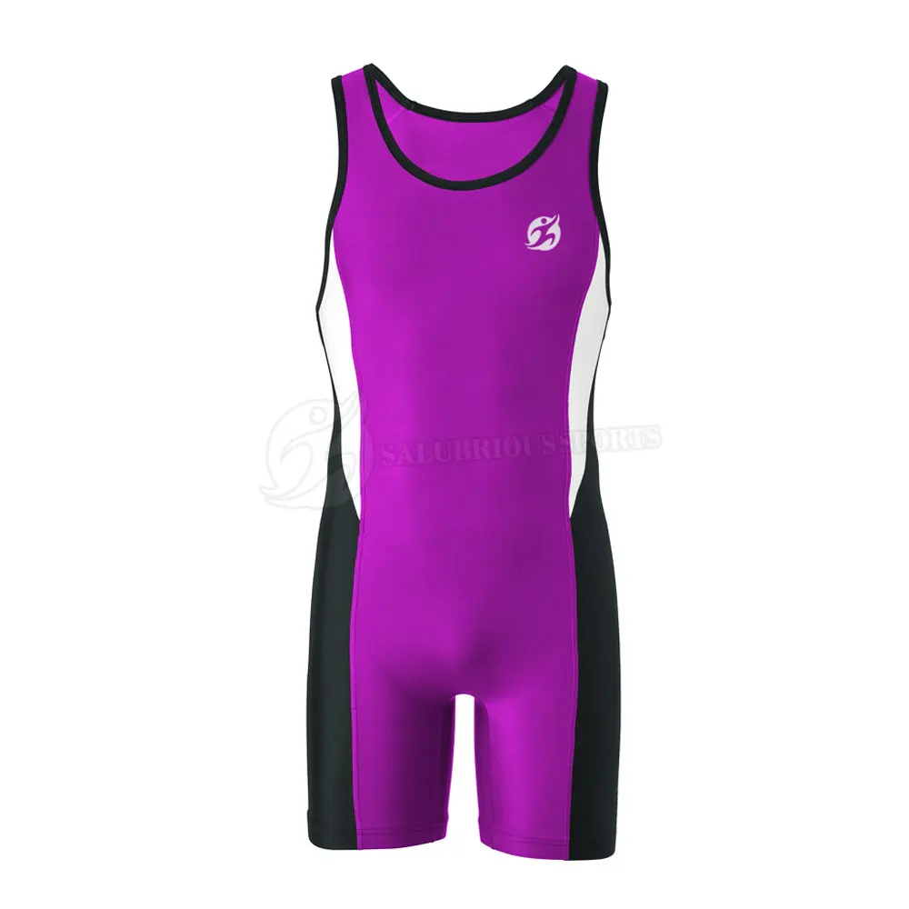Custom Swimming One Piece & Custom Swim Wears Polyester Spandex Singlet