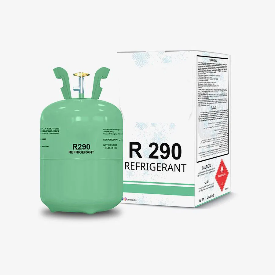 R290 Refrigerant Gas 407c For Air Conditioning Use Refrigerant Gas 600a