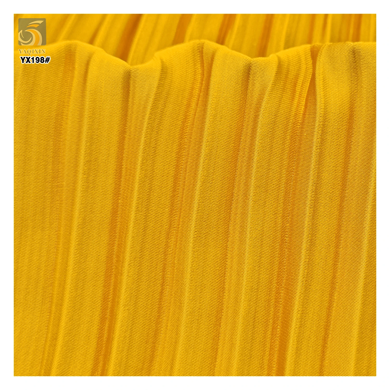 Cheap 4810 Polyester Matte Dull Pleated Satin Fabric 150gsm 7mm Size Woven Accordion Pleated Satin Fabric Straightening