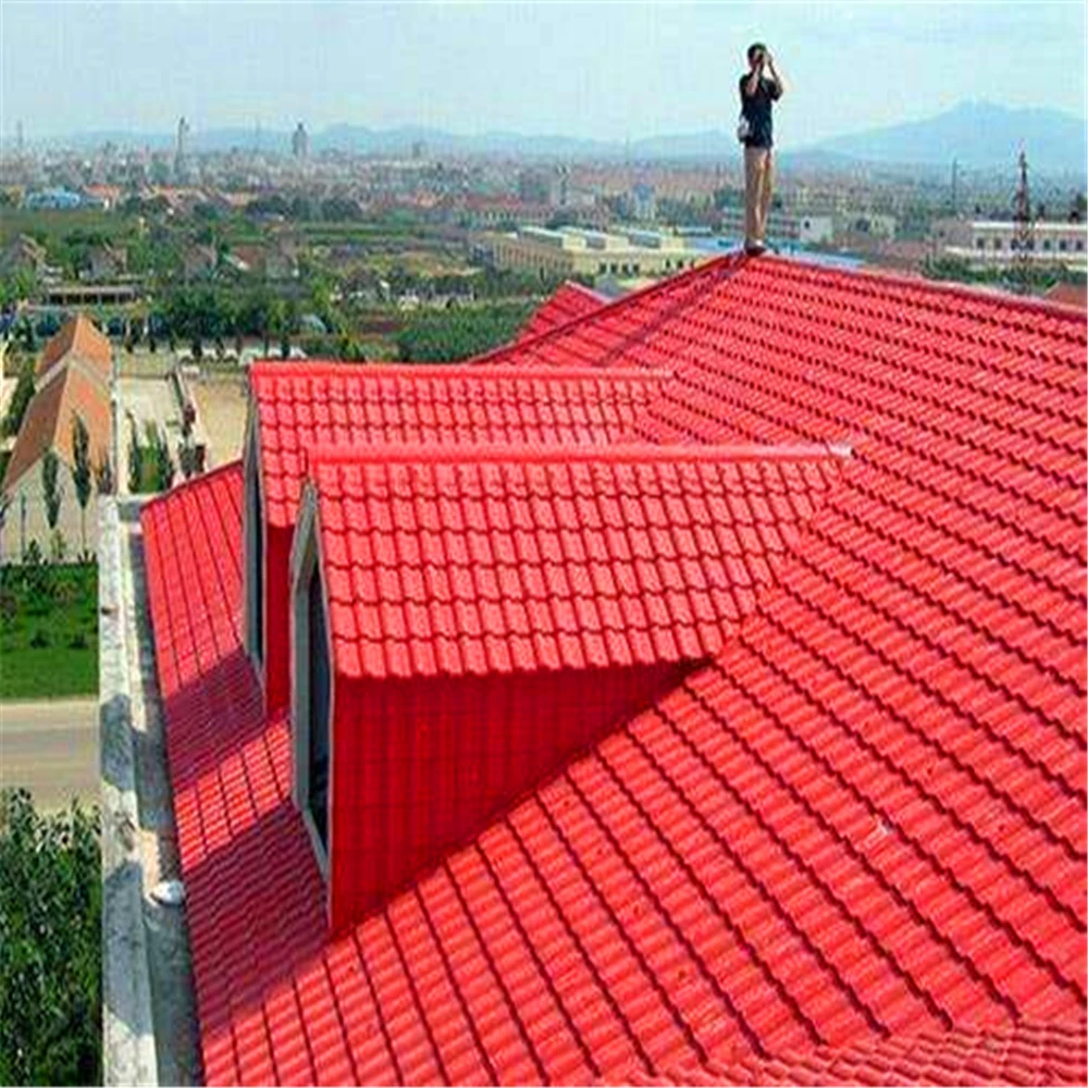 Tejas Pvc ASA Synthetic Resin Roof Tiles Corrugated PVC Shingle Tile UPVC Plastic Roofing Sheets