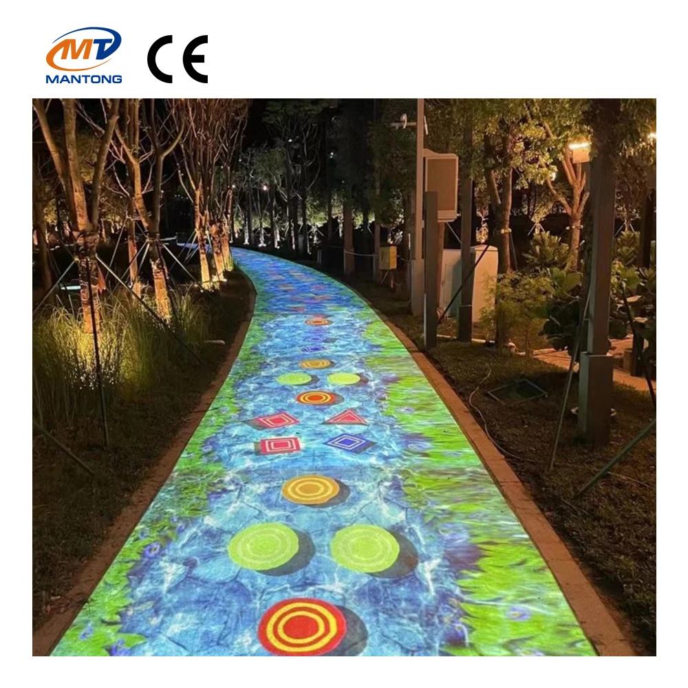 Динамическая Интерактивная напольная проекционная система для детей