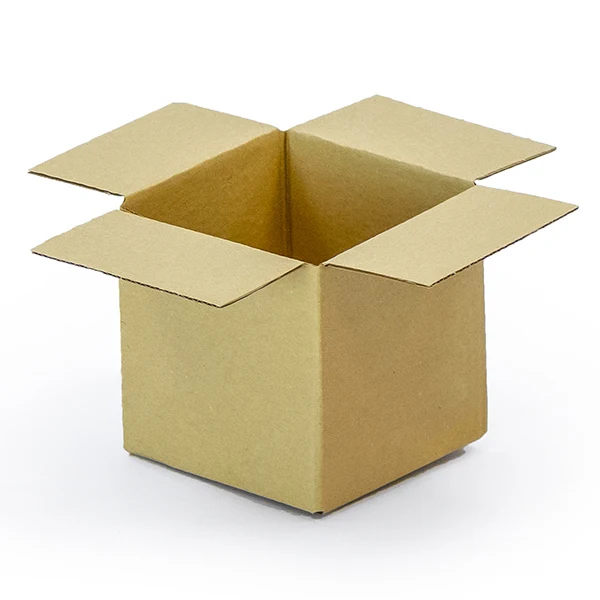 Single Wall Rigid Corrugated Cardboard Boxes 457x305x305 mm