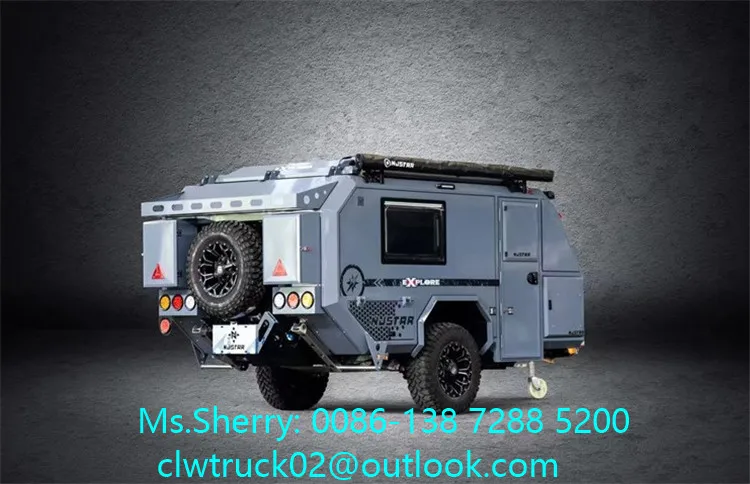 Aluminium Material Off Road Camper Trailer Aluminum Frame Travel Trailers