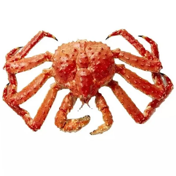 Краб король красный замороженный повар целиком IQF замороженная коробка упаковка