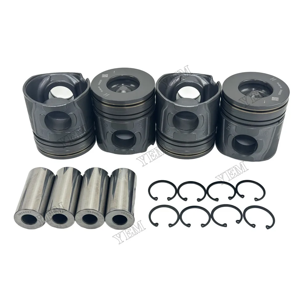 Piston Kit 5292943 3934047 Fit for ISF3.8 Engine