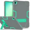 Grey + Aqua