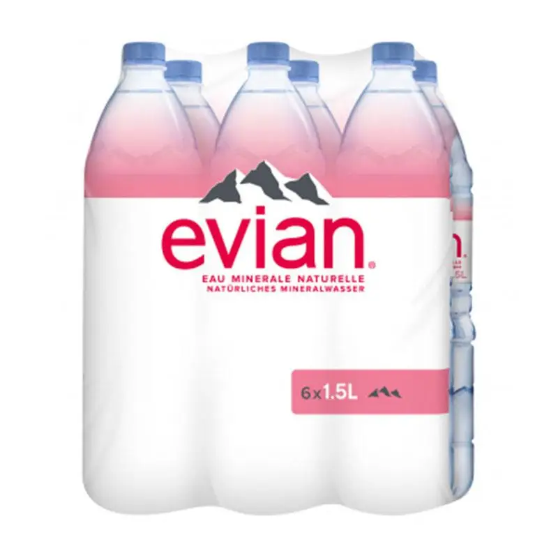 Evian Natural Mineral Water 50cl Buy Evian Mineral Natural Spring Water Evian Water In Glass